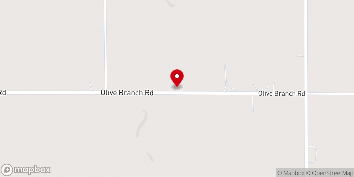 Map showing location of Galien United Methodist Church