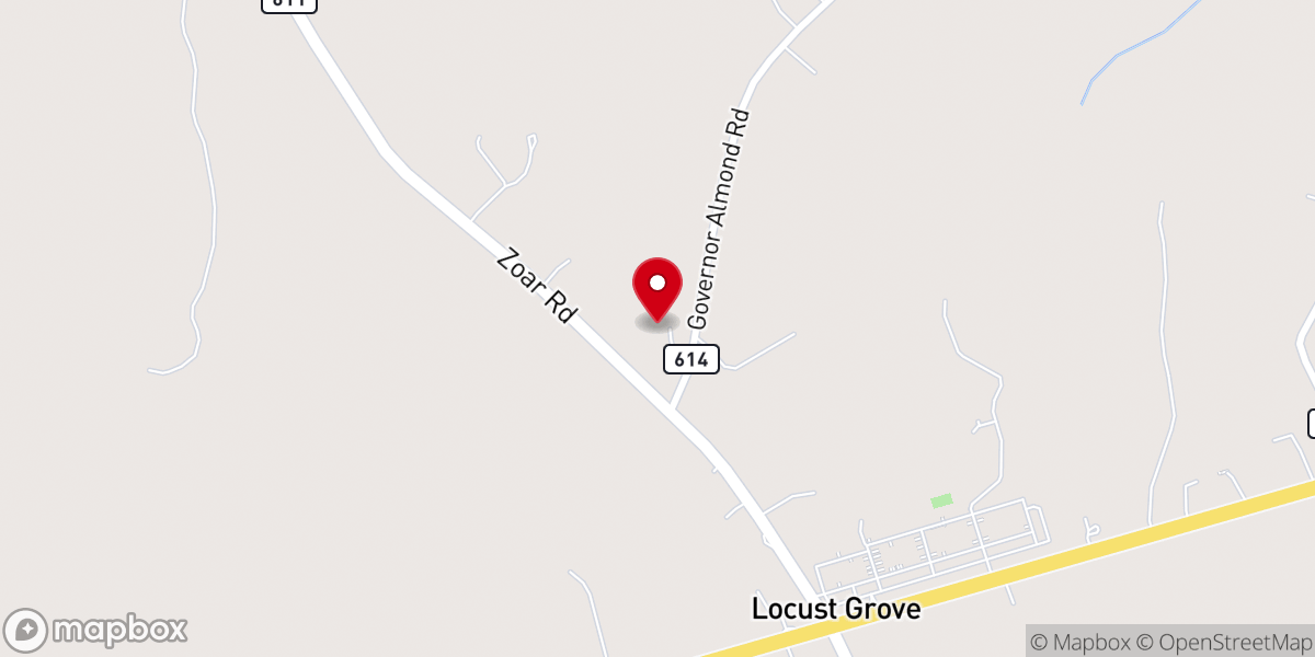 Map showing location of Manna Ministries Church Inc