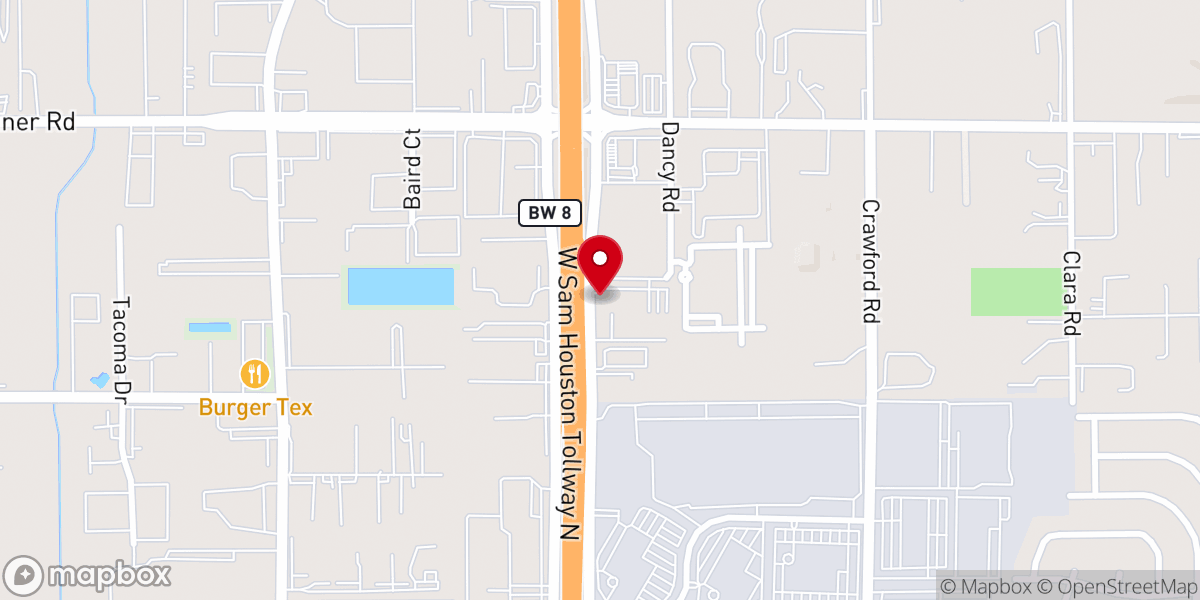 Map showing location of Greater Macedonia Baptist Church