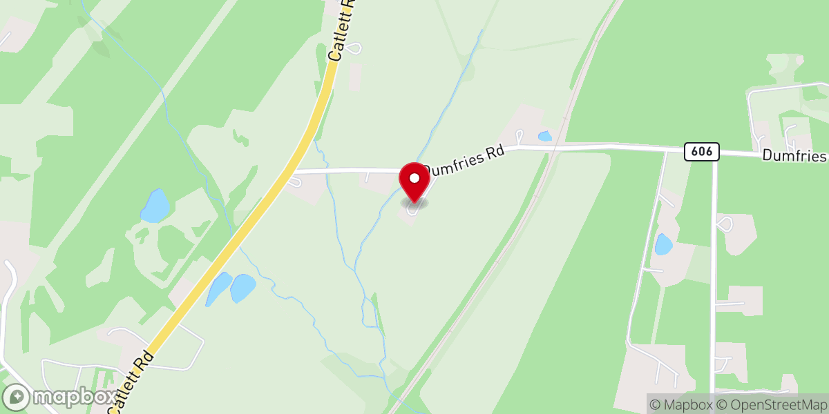 Map showing location of Faith Christian Fellowship