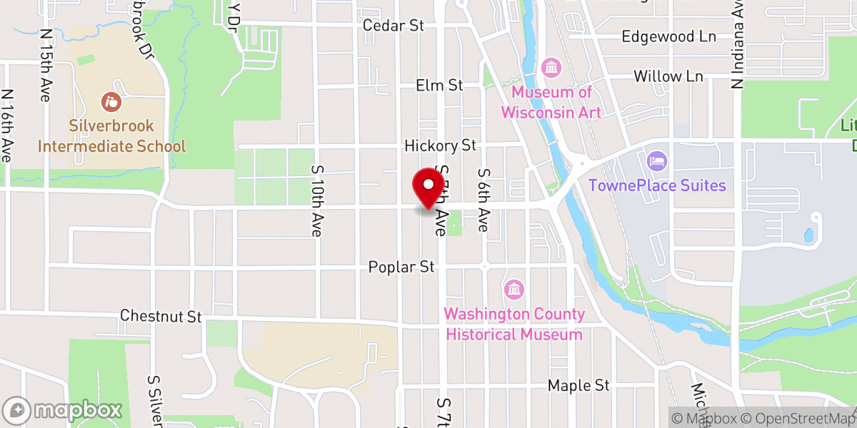 Map showing location of Berean Bible Institute