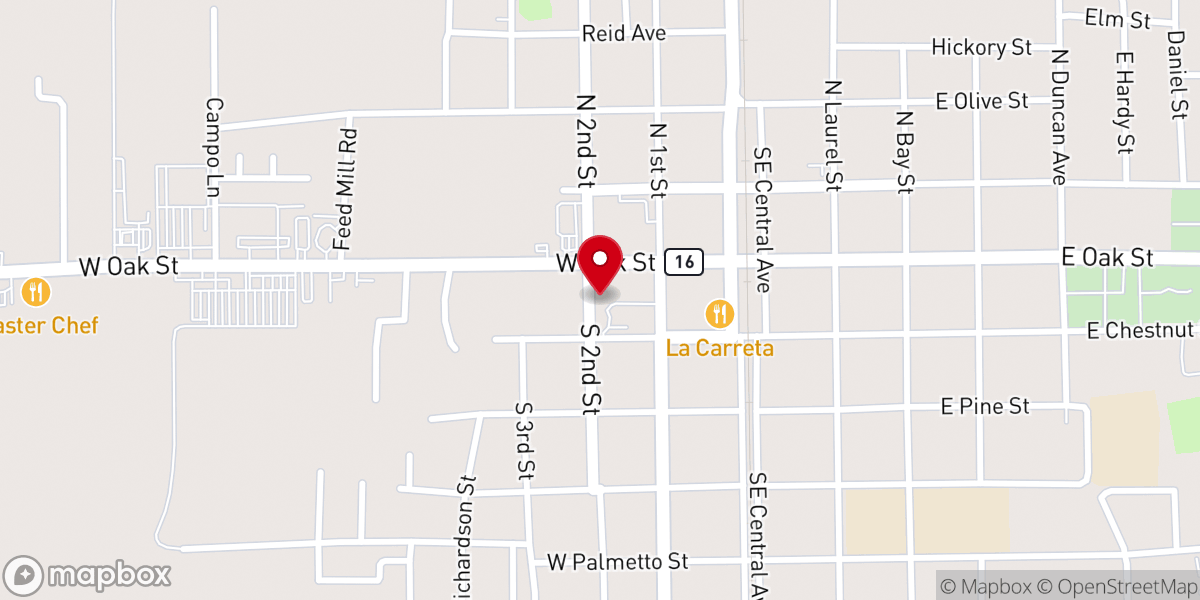 Map showing location of Enhancing Mother Church