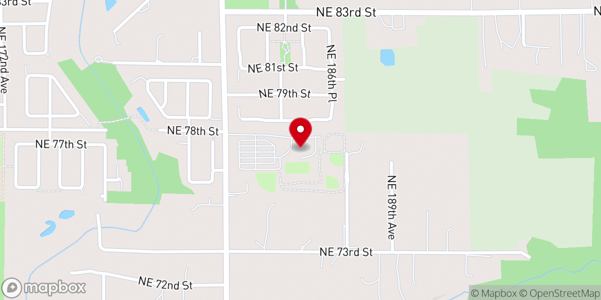 Map showing location of Northwest Gospel Church: Summit View