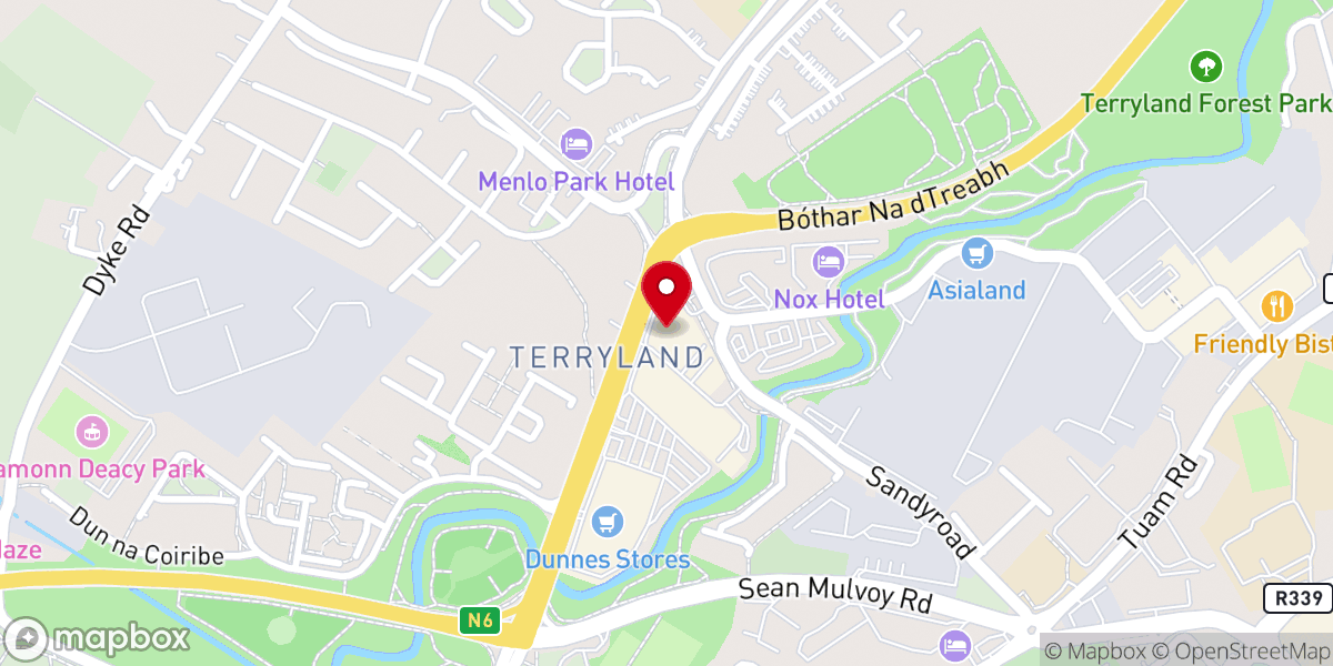 Map showing location of L15 church