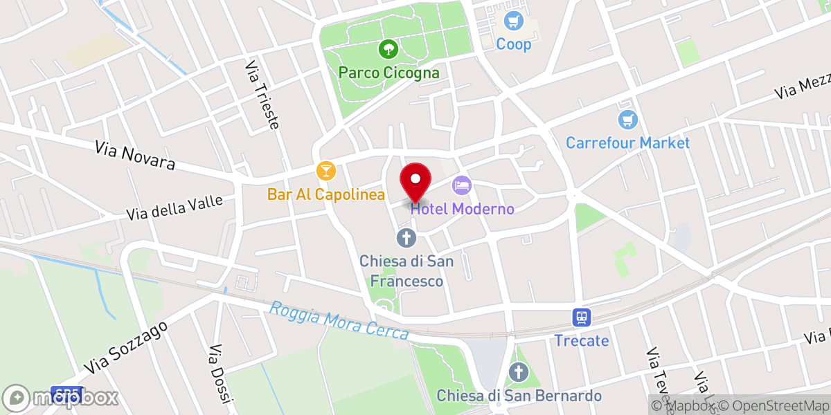 Map showing location of Chiesa Parrocchiale di Santa Maria Assunta