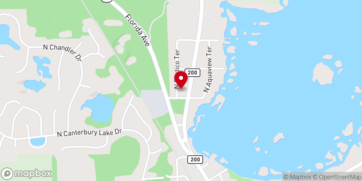 Map showing location of Skipper's Whiskey River Saloon