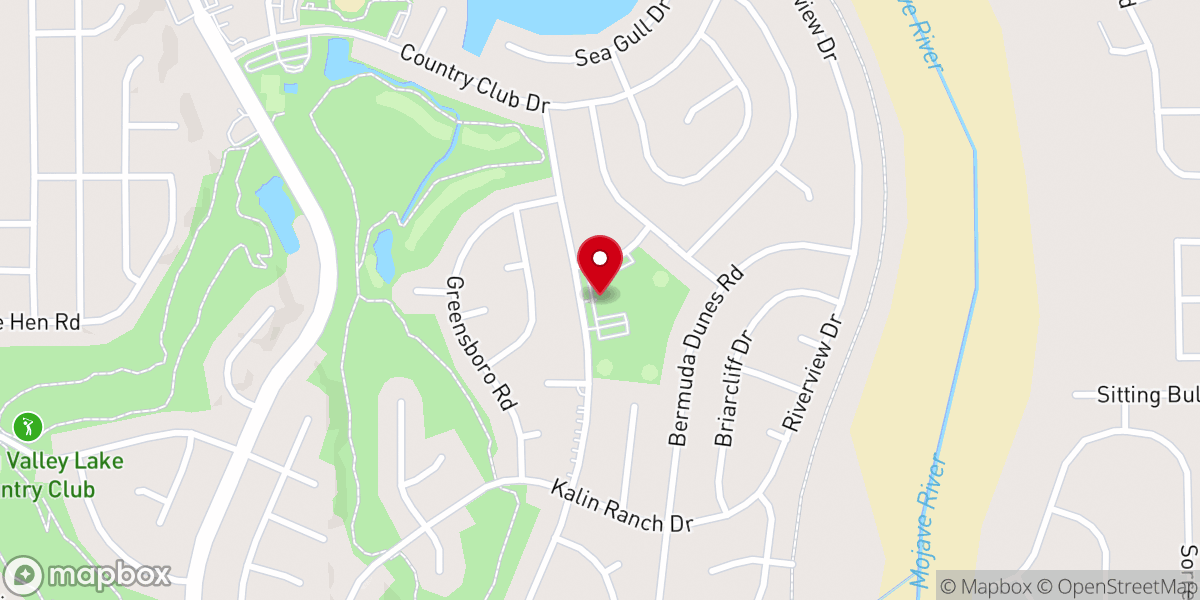 Map showing location of High Desert United Reformed Church