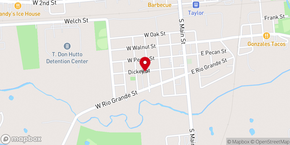 Map showing location of Mt Calvary Mssnry Baptist Ch