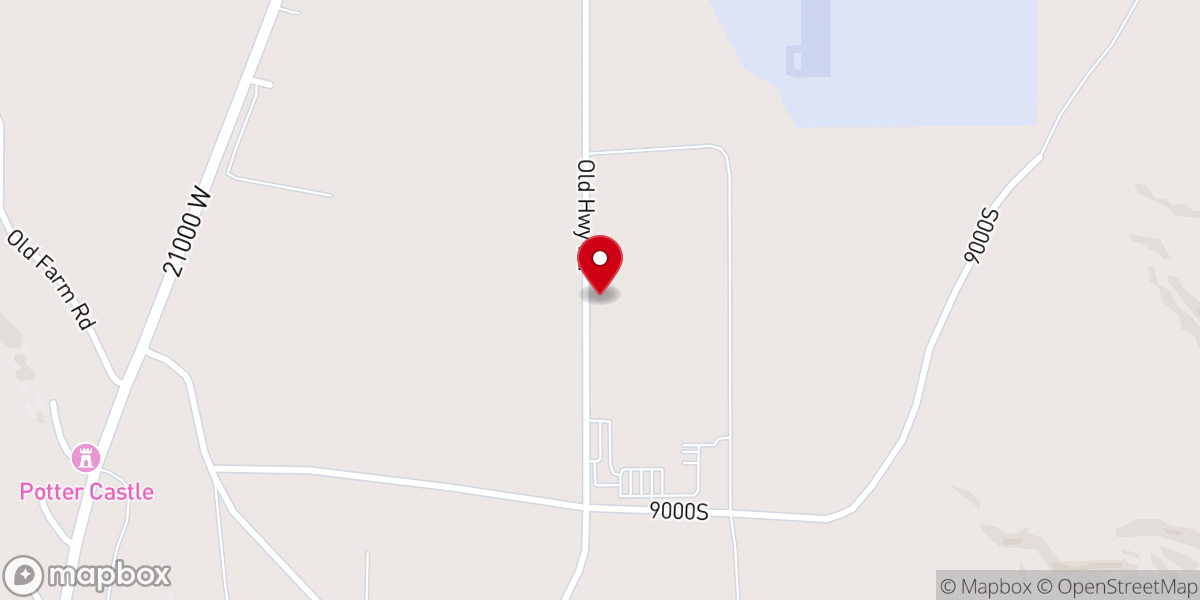 Map showing location of Duchesne County West Side Food Pantry
