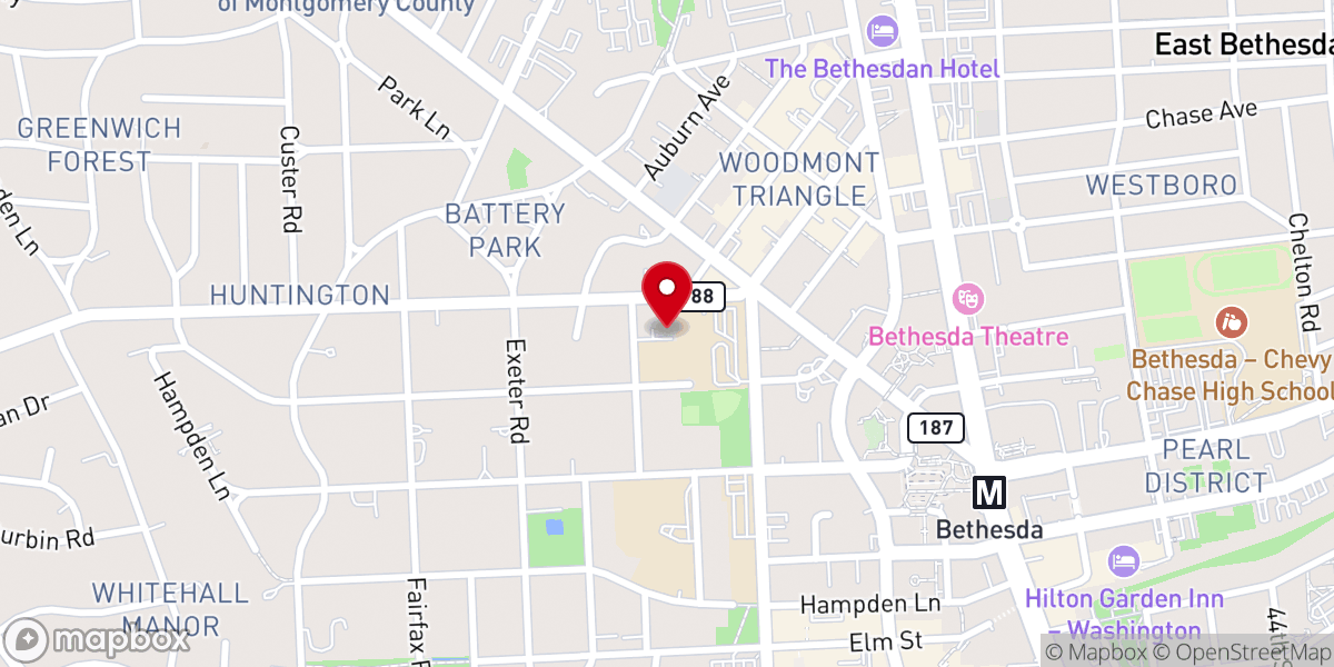 Map showing location of Del Ray Club