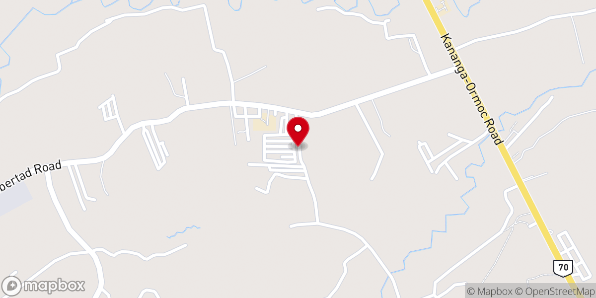 Map showing location of Genesis World Harvest Ministry