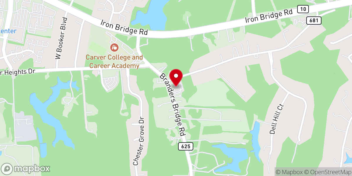 Map showing location of Zion Chester