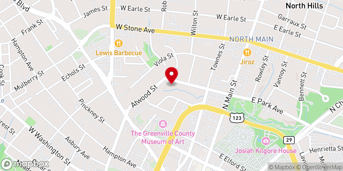 Map showing location of Maranatha Baptist Church & School