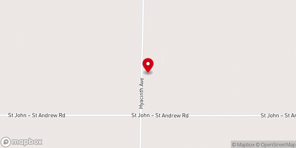 Map showing location of Saint Andrew Church