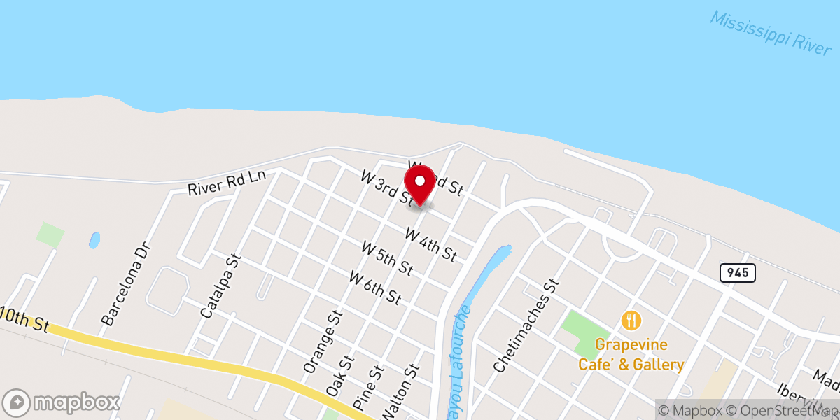 Map showing location of St Luke AME Church