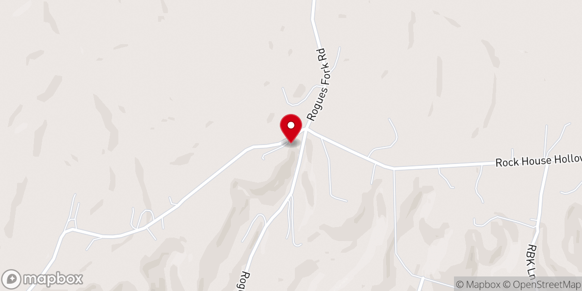 Map showing location of Liberty Hill MB Church