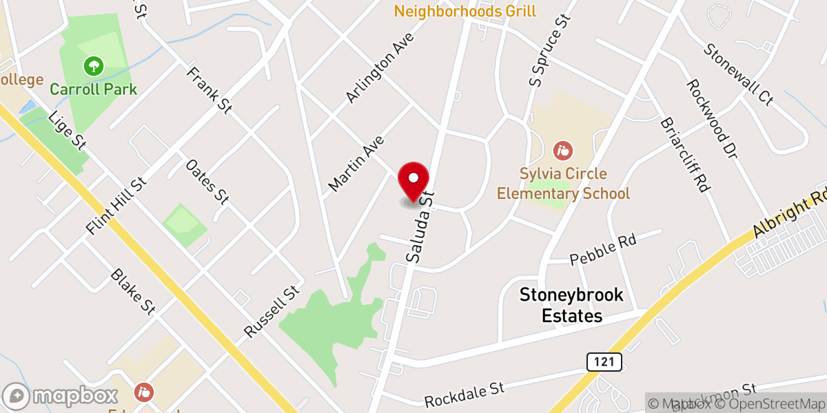 Map showing location of The Ascending Place