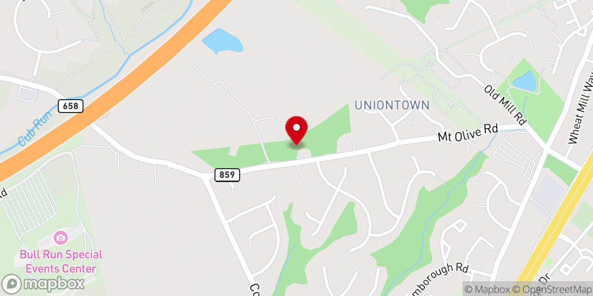 Map showing location of Liberty Community Church
