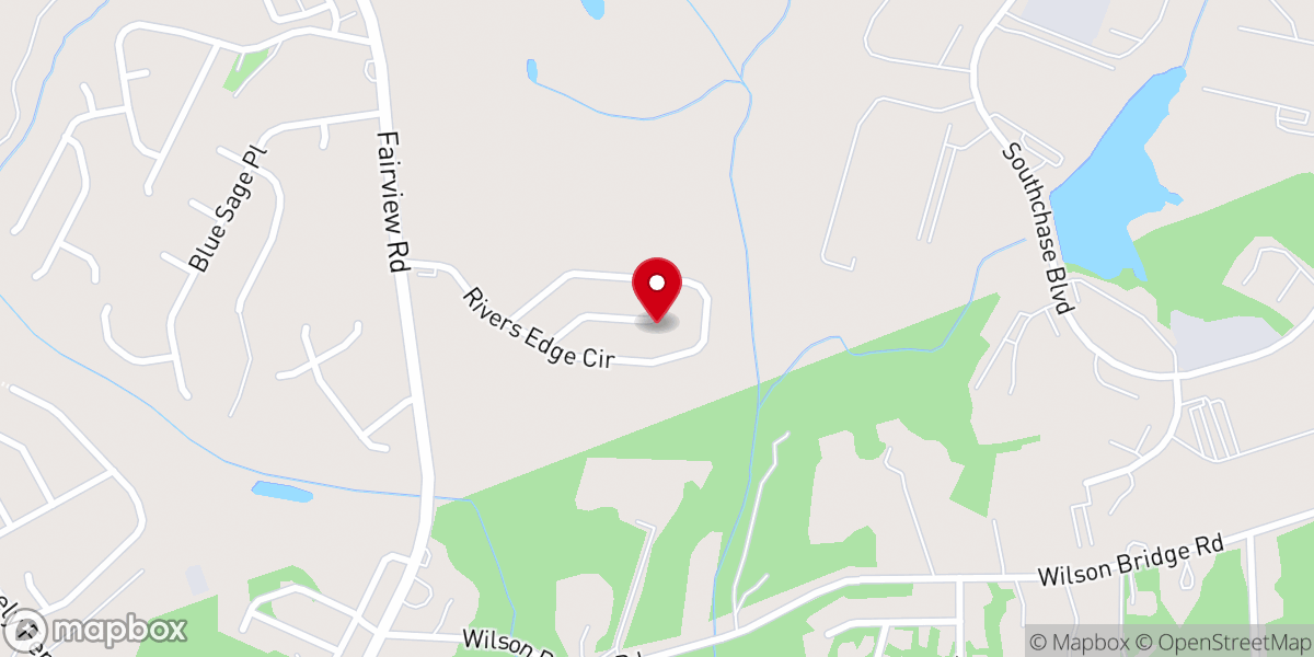 Map showing location of Hearts of Jesus & Mary Ministries