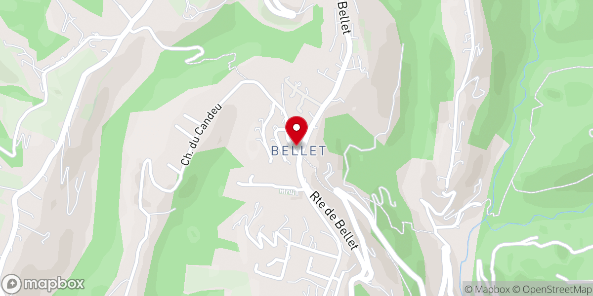 Map showing location of Église Saint-Roman de Bellet