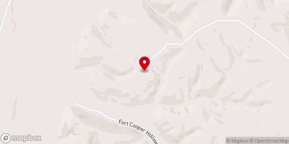 Map showing location of Refuge Ridge Ranch