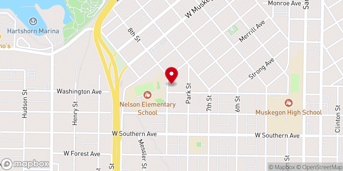 Map showing location of City Of Love Outreach Ministries