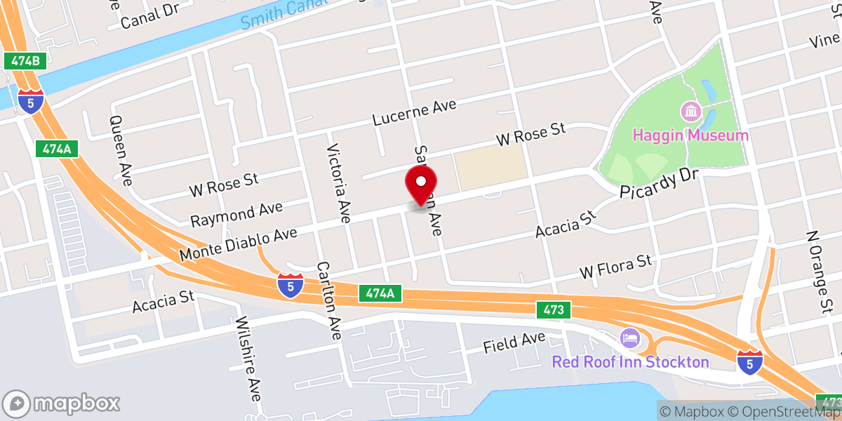 Map showing location of Victory Open Standard Bible Church