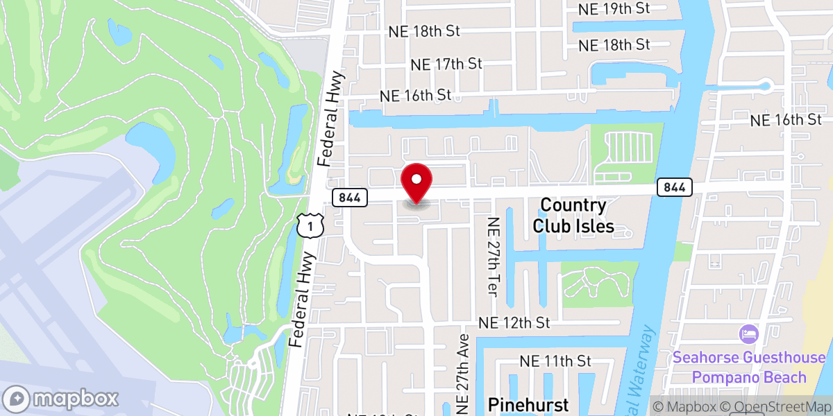 Map showing location of St. Stephen Evangelical Lutheran Church