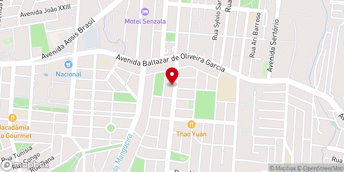 Map showing location of Igreja Batista Conexão Cristã