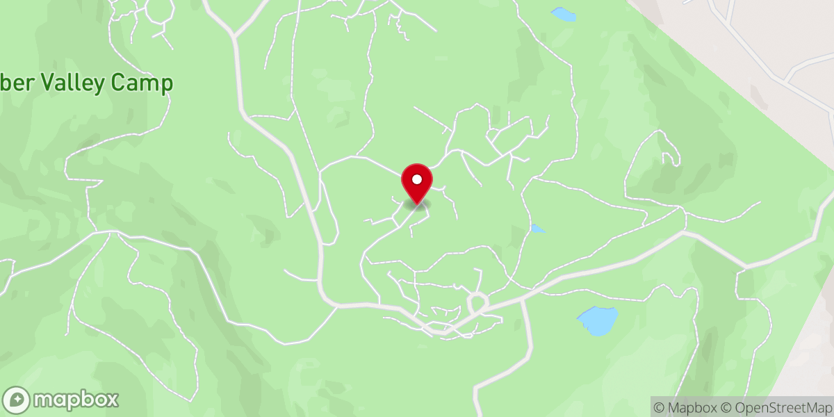 Map showing location of Camp Sariah