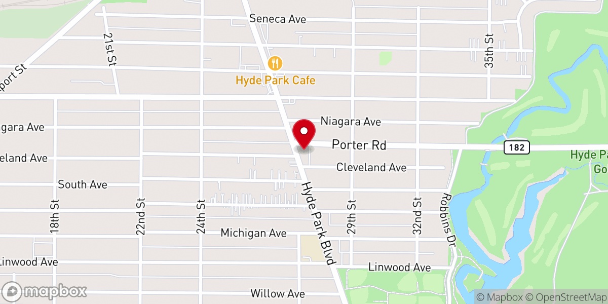 Map showing location of Word of Life Ministries