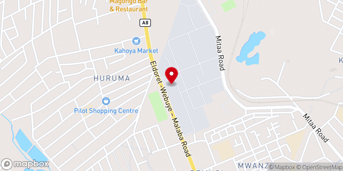 Map showing location of St Jude Catholic Parish