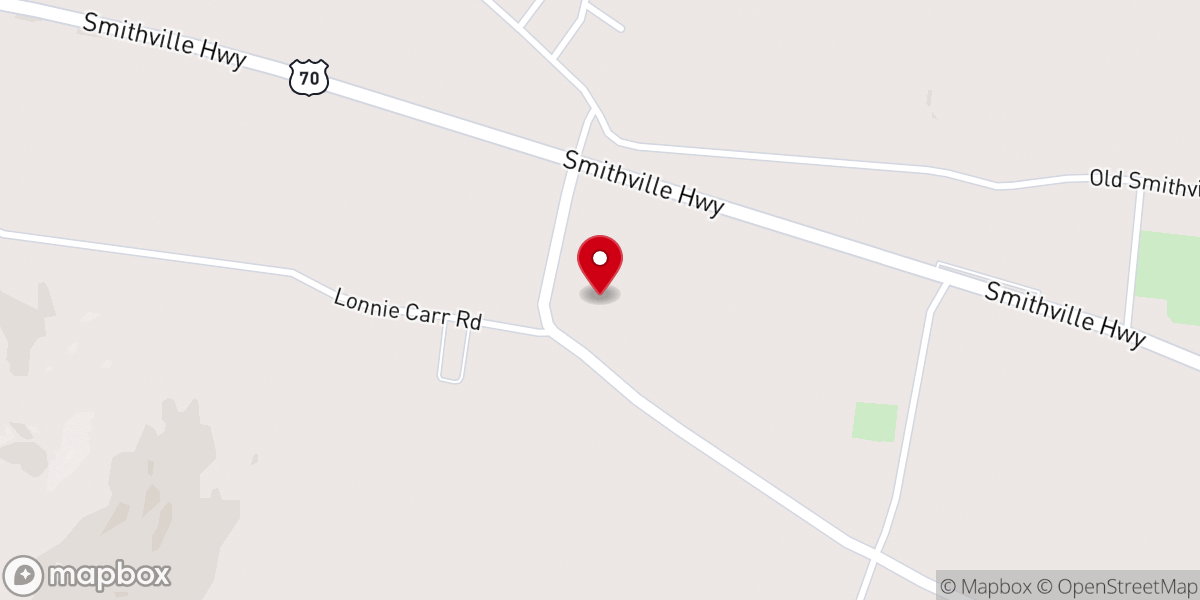 Map showing location of Christian Fellowship Church