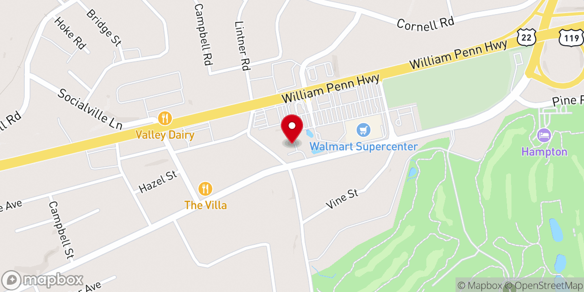 Map showing location of Father's House Fellowship