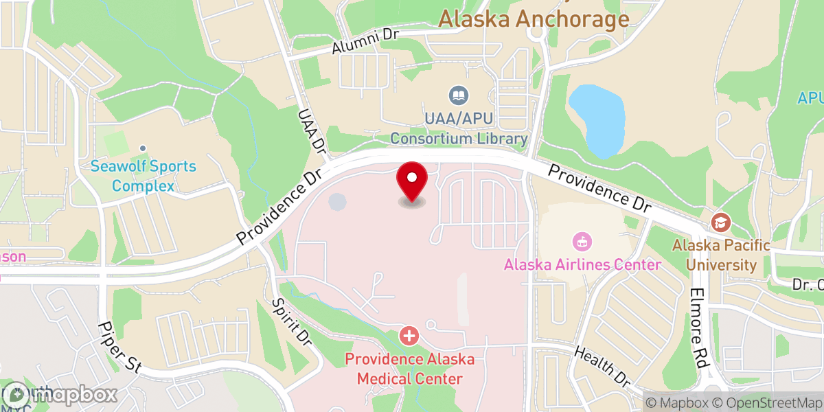 Map showing location of Chapel of Our Lady of Providence