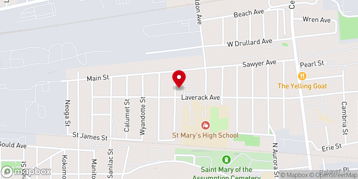 Map showing location of Mcginnis Jay W