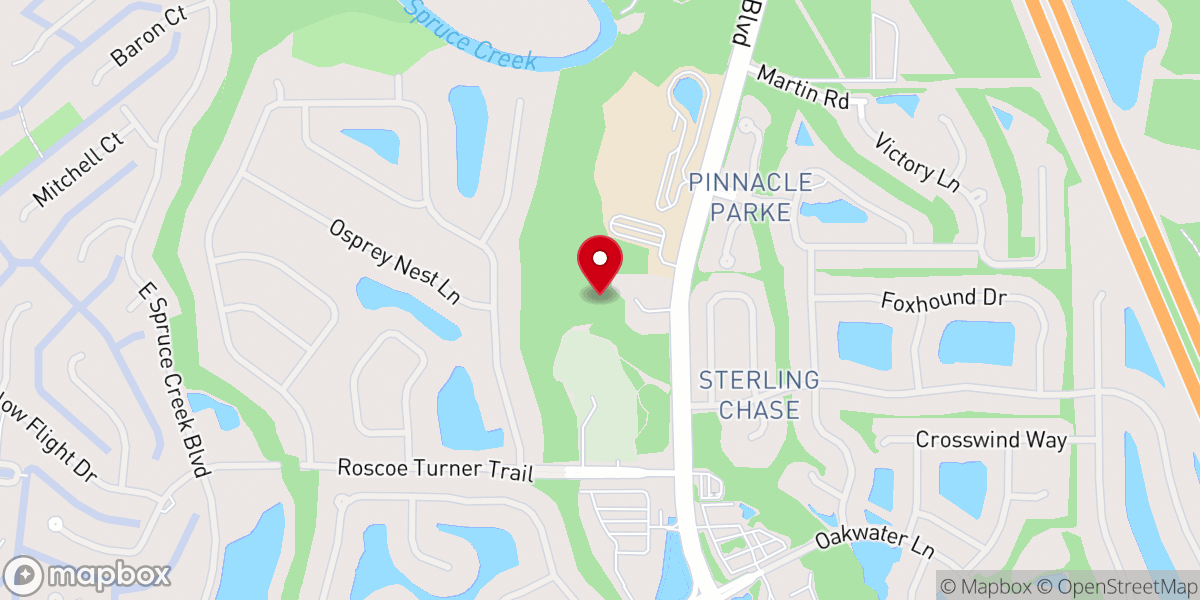 Map showing location of Thrive Community Church Office, Port Orange