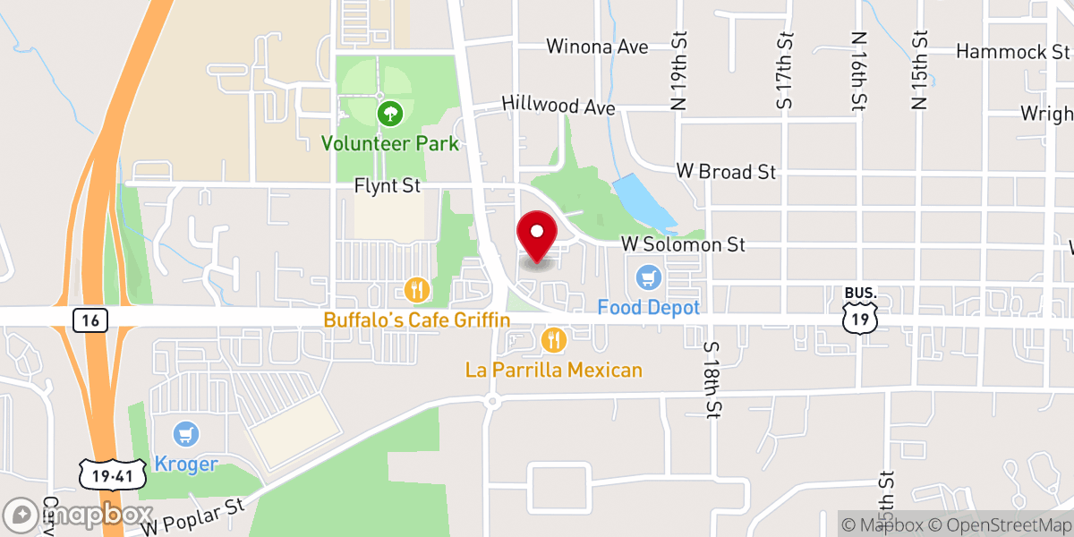 Map showing location of Tabernacle Of Praise Church International