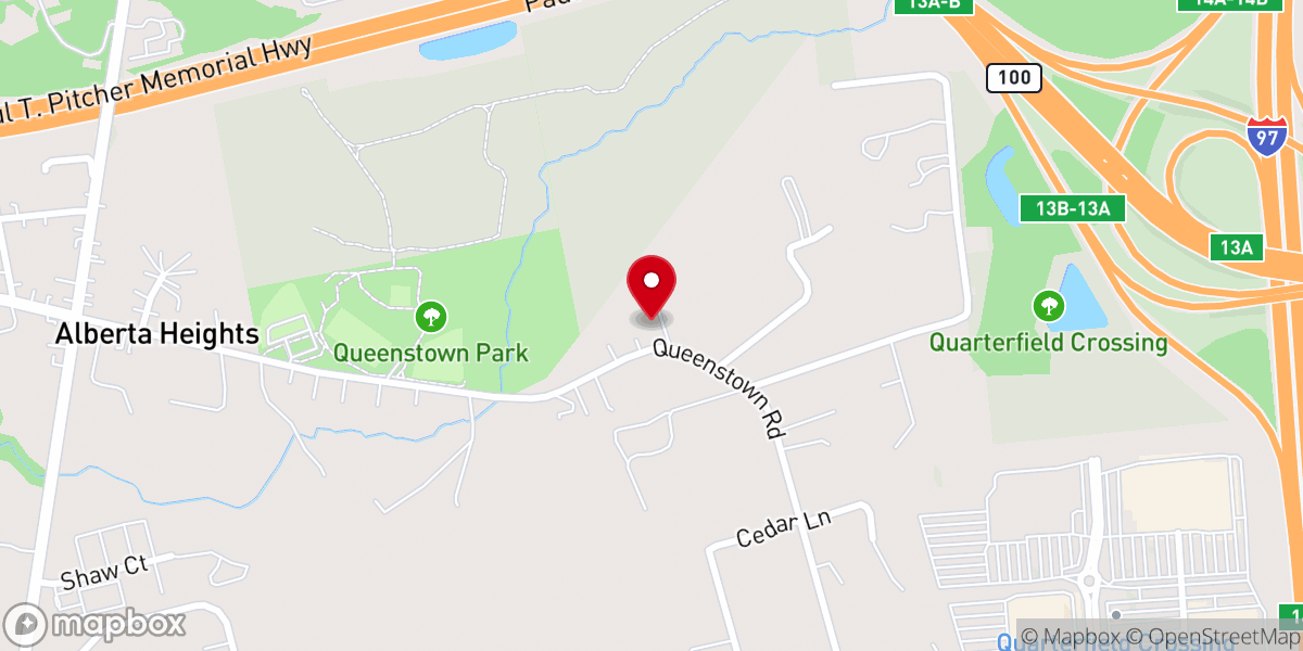 Map showing location of Metropolitan United Methodist Church