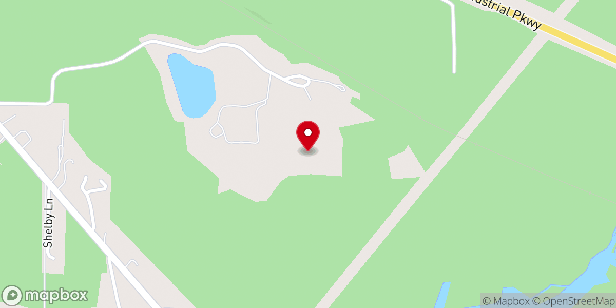 Map showing location of Corner Stone Church