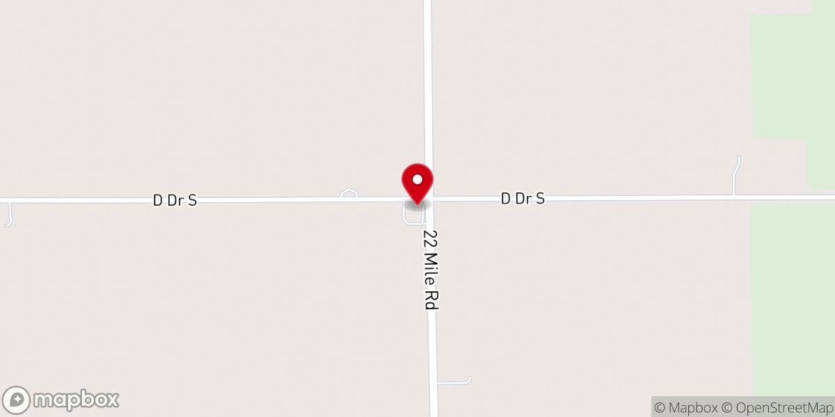Map showing location of East Eckford Community Church