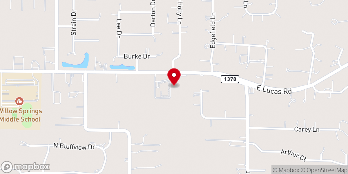 Map showing location of Resonate Life Church