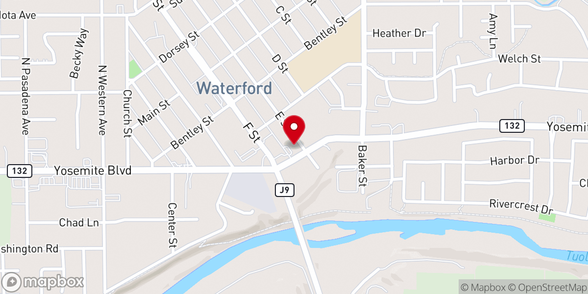 Map showing location of Waterford City Office