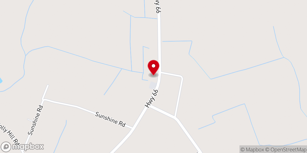 Map showing location of Lawndale Baptist Church