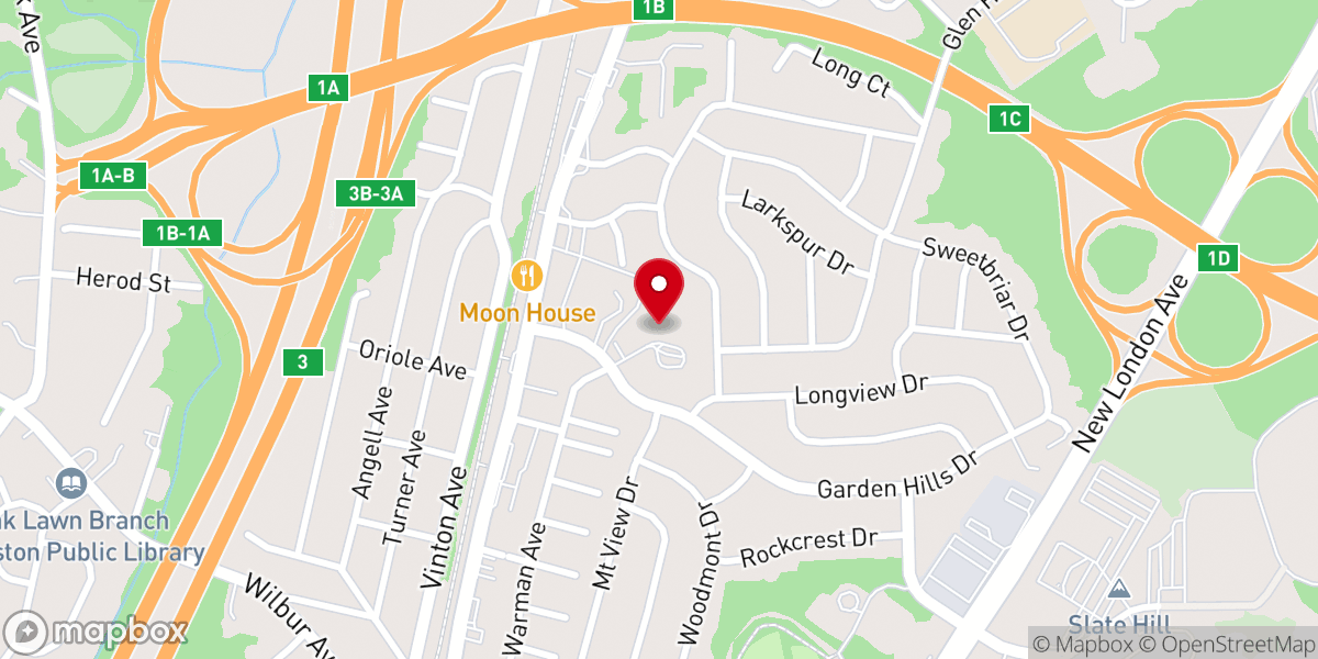 Map showing location of Immaculate Conception Catholic Regional School