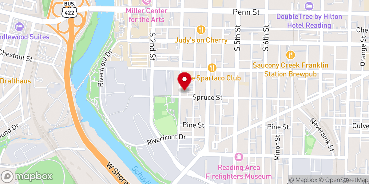 Map showing location of St. Nicholas Russian Orthodox Church