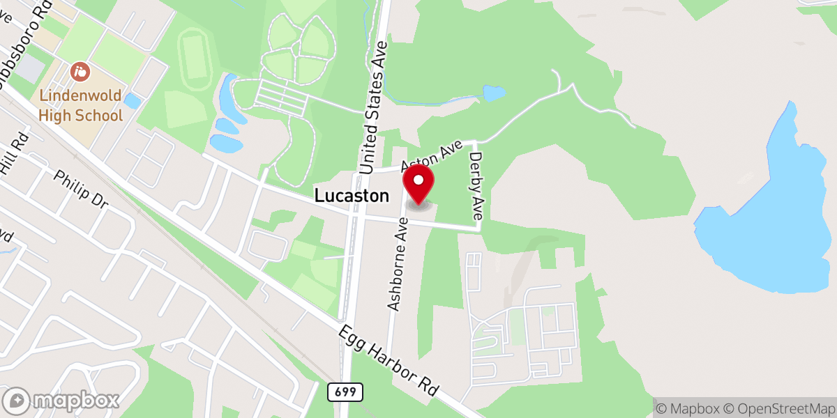 Map showing location of Family Center