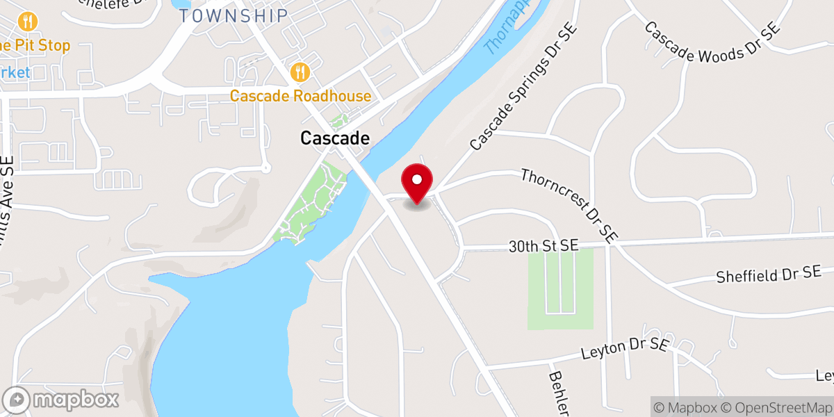Map showing location of Unity Spiritual Community Church