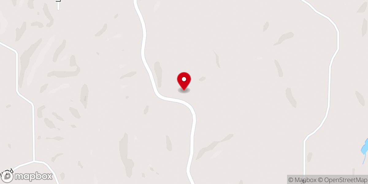 Map showing location of Hazel Creek Freewill Baptist