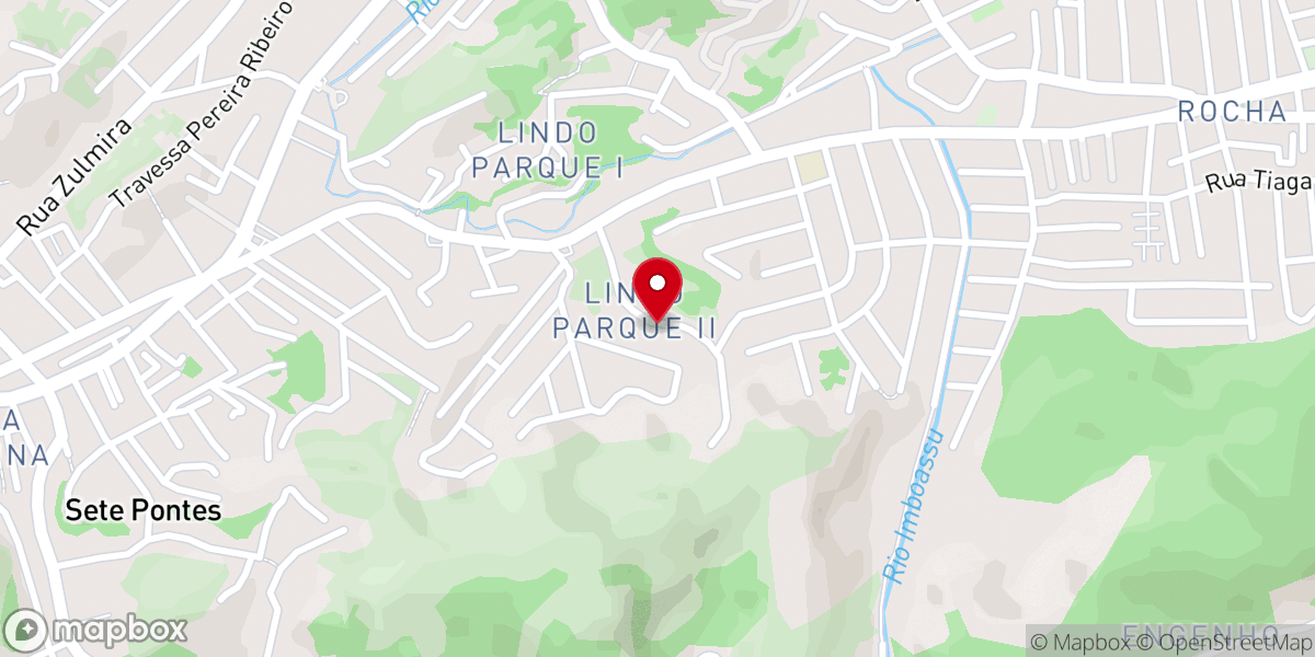 Map showing location of Igreja Nova Jerusalém Poder Do Espírito Santo
